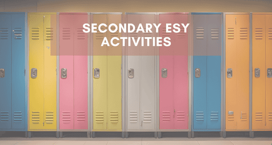 Secondary ESY Activities